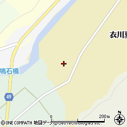 岩手県奥州市衣川夏梨103周辺の地図