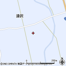 秋田県湯沢市秋ノ宮夜牛223周辺の地図