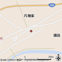 岩手県陸前高田市矢作町片地家28周辺の地図