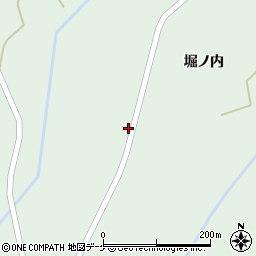 岩手県一関市大東町大原朝米前周辺の地図