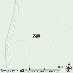 岩手県一関市大東町大原笠置周辺の地図