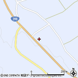 秋田県湯沢市皆瀬上村57周辺の地図