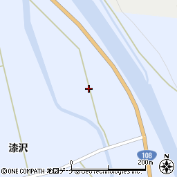 秋田県湯沢市秋ノ宮土橋川原周辺の地図