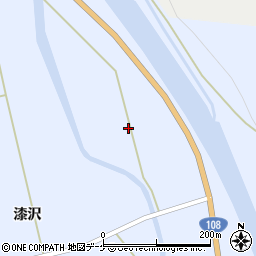 秋田県湯沢市秋ノ宮（土橋川原）周辺の地図