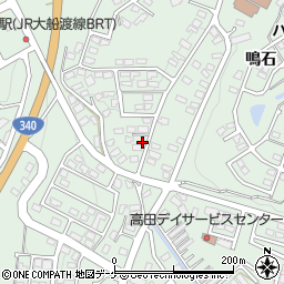 岩手県陸前高田市高田町鳴石117-30周辺の地図