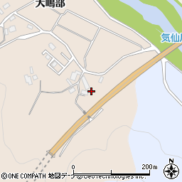 岩手県陸前高田市矢作町大嶋部49-2周辺の地図
