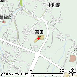 高田周辺の地図