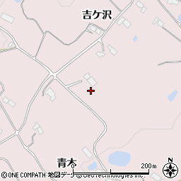 岩手県奥州市前沢生母吉ケ沢49周辺の地図