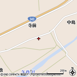 岩手県陸前高田市矢作町中島38周辺の地図
