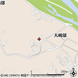 岩手県陸前高田市矢作町大嶋部145周辺の地図