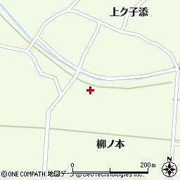 山形県遊佐町（飽海郡）野沢（柳ノ本）周辺の地図