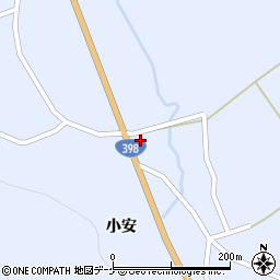 秋田県湯沢市皆瀬下村6周辺の地図