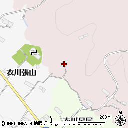 岩手県奥州市衣川日向9周辺の地図