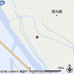 秋田県湯沢市寺沢平方周辺の地図