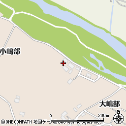 岩手県陸前高田市矢作町大嶋部129-6周辺の地図