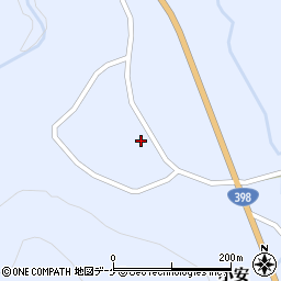 秋田県湯沢市皆瀬下村36周辺の地図