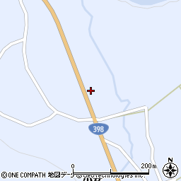 秋田県湯沢市皆瀬下村35周辺の地図