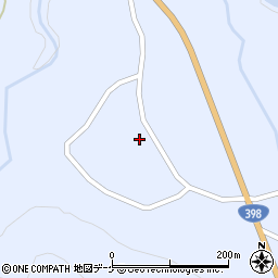 秋田県湯沢市皆瀬林32周辺の地図