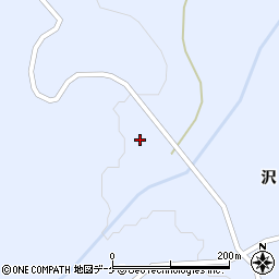 秋田県湯沢市秋ノ宮松原周辺の地図