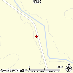 岩手県一関市東山町田河津竹沢275周辺の地図