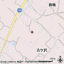 岩手県奥州市前沢生母吉ケ沢20周辺の地図