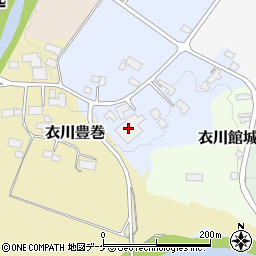 岩手県奥州市衣川六道78周辺の地図