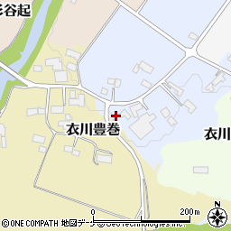 岩手県奥州市衣川六道73周辺の地図