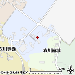 岩手県奥州市衣川六道72周辺の地図