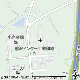 株式会社川熱　岩手前沢工場周辺の地図