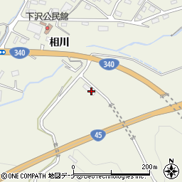 岩手県陸前高田市竹駒町相川28周辺の地図