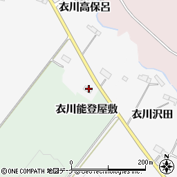 岩手県奥州市衣川高保呂136周辺の地図