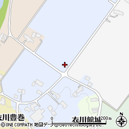 岩手県奥州市衣川六道23周辺の地図