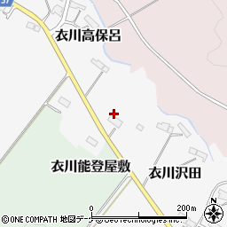 岩手県奥州市衣川高保呂52周辺の地図