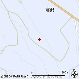 秋田県湯沢市皆瀬（山根）周辺の地図