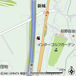 ＥＮＥＯＳ　ＤＤ前沢インターＳＳ周辺の地図