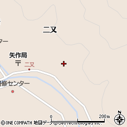 陸前高田市消防団　矢作分団本部第一部周辺の地図