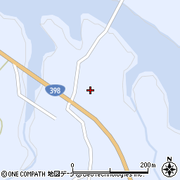 秋田県湯沢市皆瀬野田周辺の地図