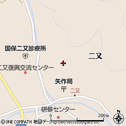 岩手県陸前高田市矢作町周辺の地図