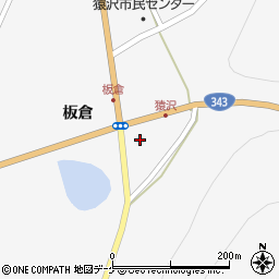 猿沢マイカーセンター　板倉店周辺の地図