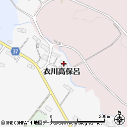 岩手県奥州市衣川高保呂40周辺の地図