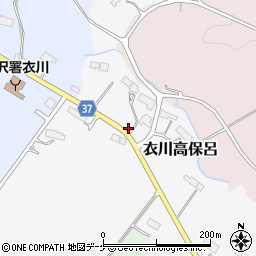 岩手県奥州市衣川高保呂29周辺の地図