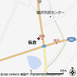 一関市国民健康保険　猿沢診療所周辺の地図