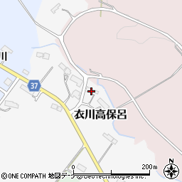 岩手県奥州市衣川高保呂36周辺の地図