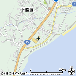 盛岡日産モーター大船渡店周辺の地図