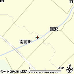 山形県飽海郡遊佐町白井新田ガツカラ石周辺の地図
