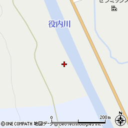 秋田県湯沢市寺沢上浅萩周辺の地図