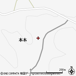岩手県一関市大東町猿沢本木82周辺の地図