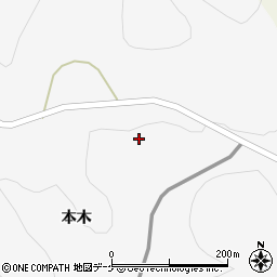 岩手県一関市大東町猿沢本木130周辺の地図