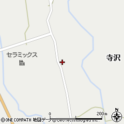 秋田県湯沢市寺沢田中63-1周辺の地図