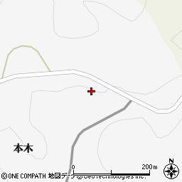 岩手県一関市大東町猿沢本木128周辺の地図